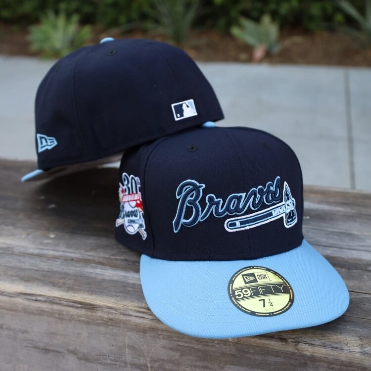 New Era Braves Navy/Sky Gray UV