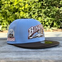 New Era Bisons Light Blue/ Brown Tan UV