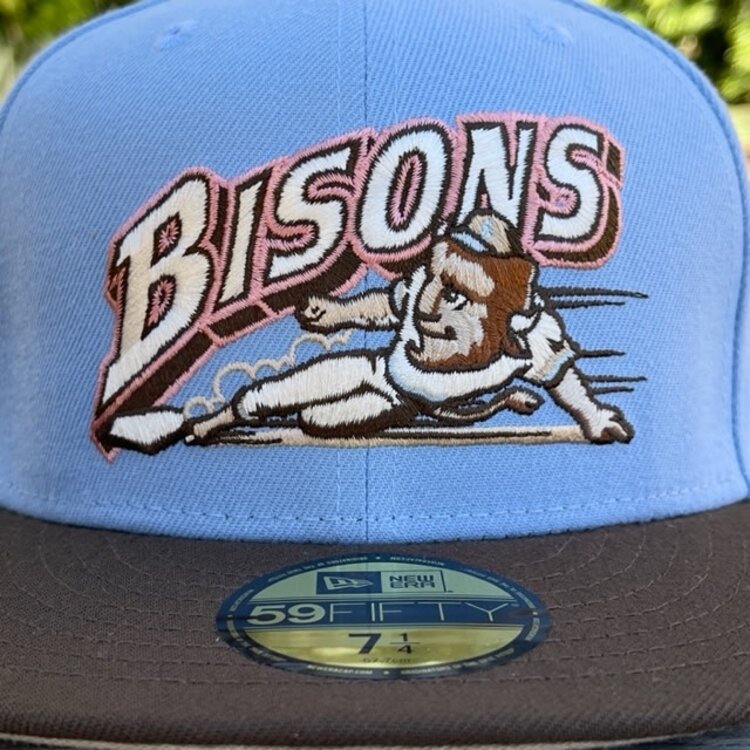 New Era Bisons Light Blue/ Brown Tan UV