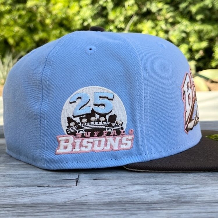 New Era Bisons Light Blue/ Brown Tan UV