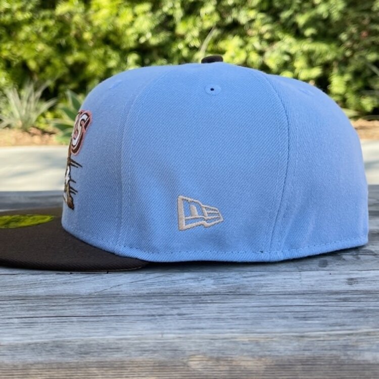 New Era Bisons Light Blue/ Brown Tan UV