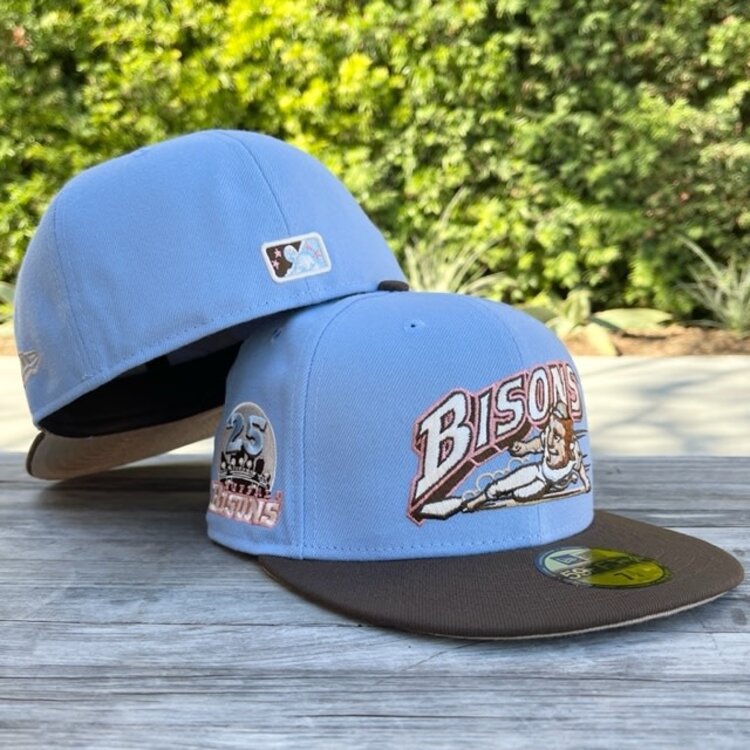 New Era Bisons Light Blue/ Brown Tan UV