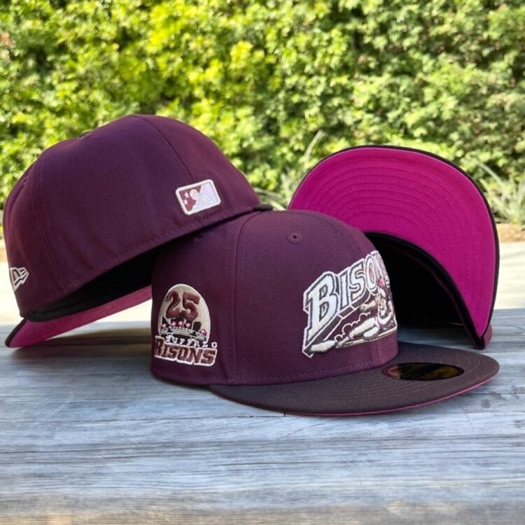 New Era Bisons Maroon/Dk Brown PUV