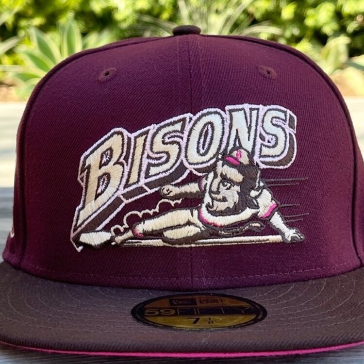 New Era Bisons Maroon/Dk Brown PUV