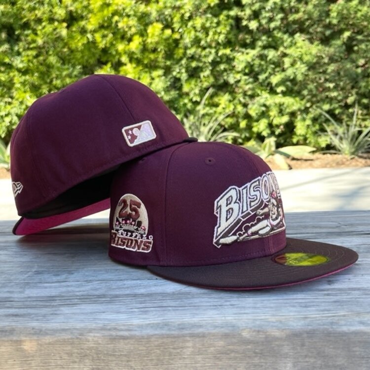 New Era Bisons Maroon/Dk Brown PUV
