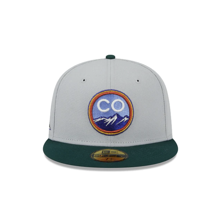New Era Colorado Rockies Metallic City