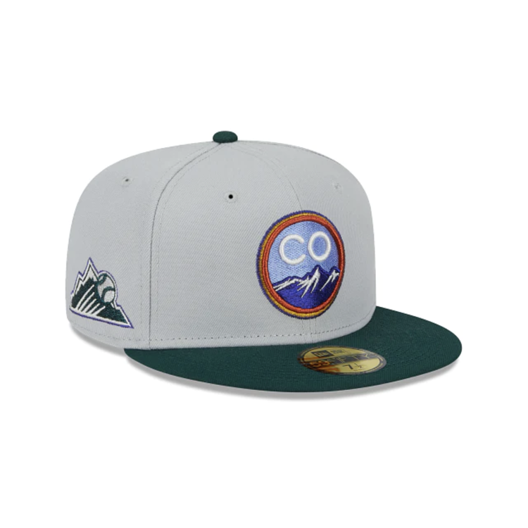 New Era Colorado Rockies Metallic City