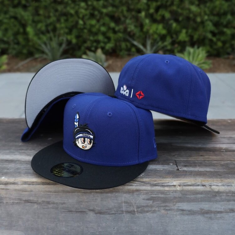 New Era Yaquis Face Royal/Black