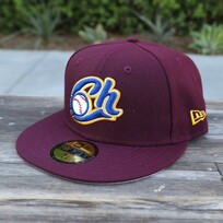 New Era Charros Maroon Gray UV
