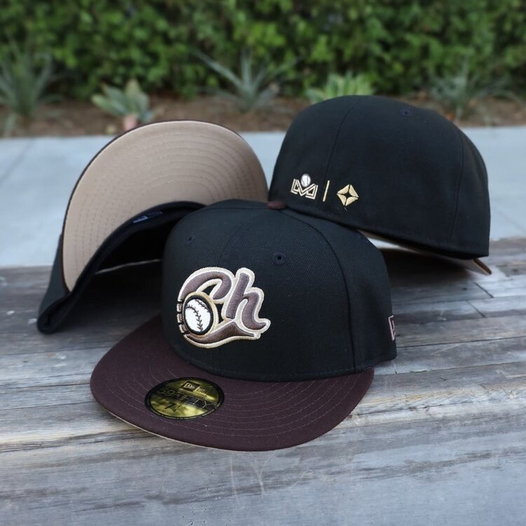 New Era Charros Black/ Brown Tan UV