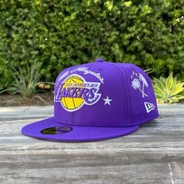 New Era Lakers Since 1960 Purple