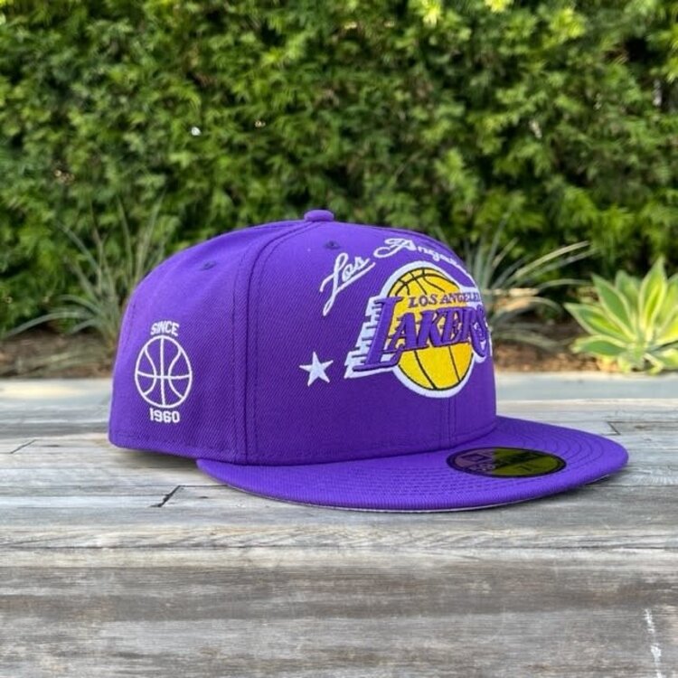 New Era Lakers Since 1960 Purple