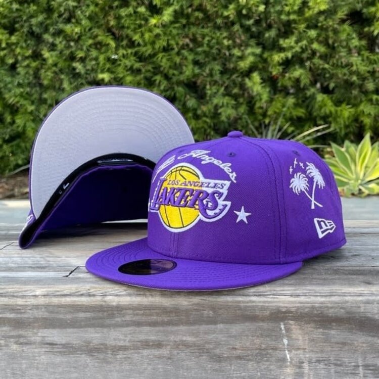 New Era Lakers Since 1960 Purple