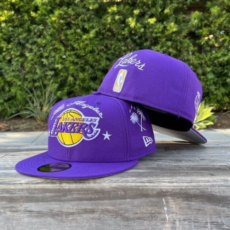 New Era Lakers Since 1960 Purple