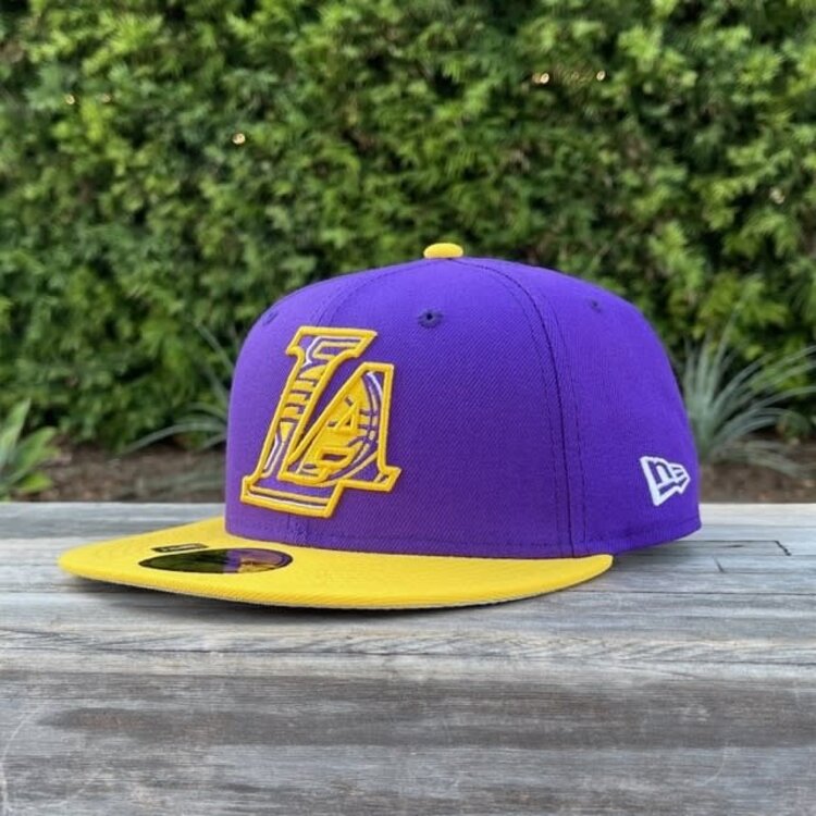 New Era Lakers 2021 Draft Purple/Gold