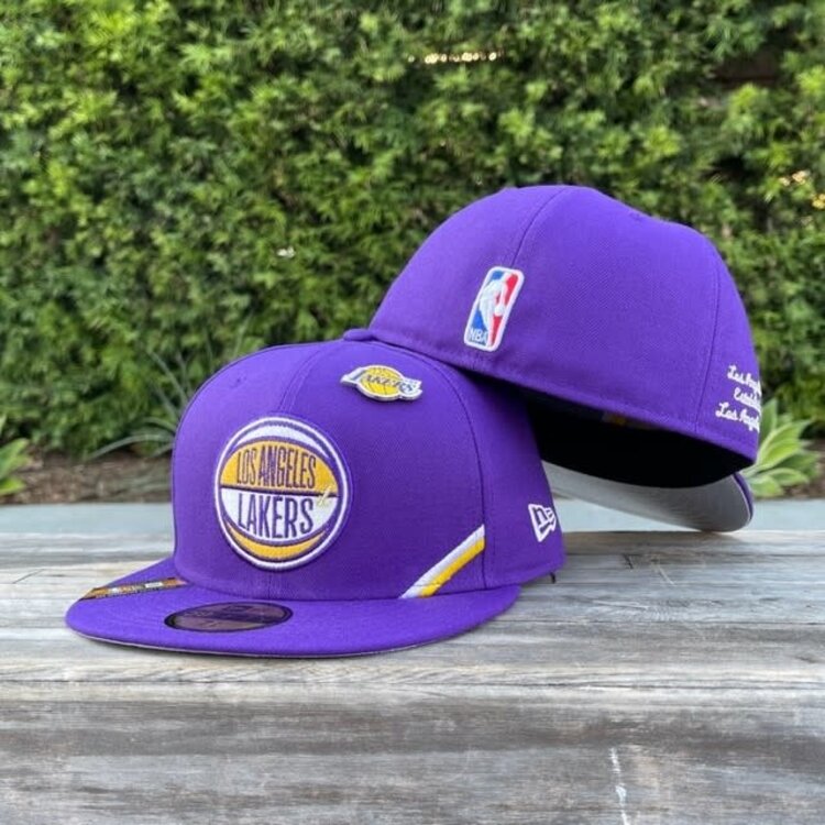 New Era Lakers 19 Draft 5950 Purple