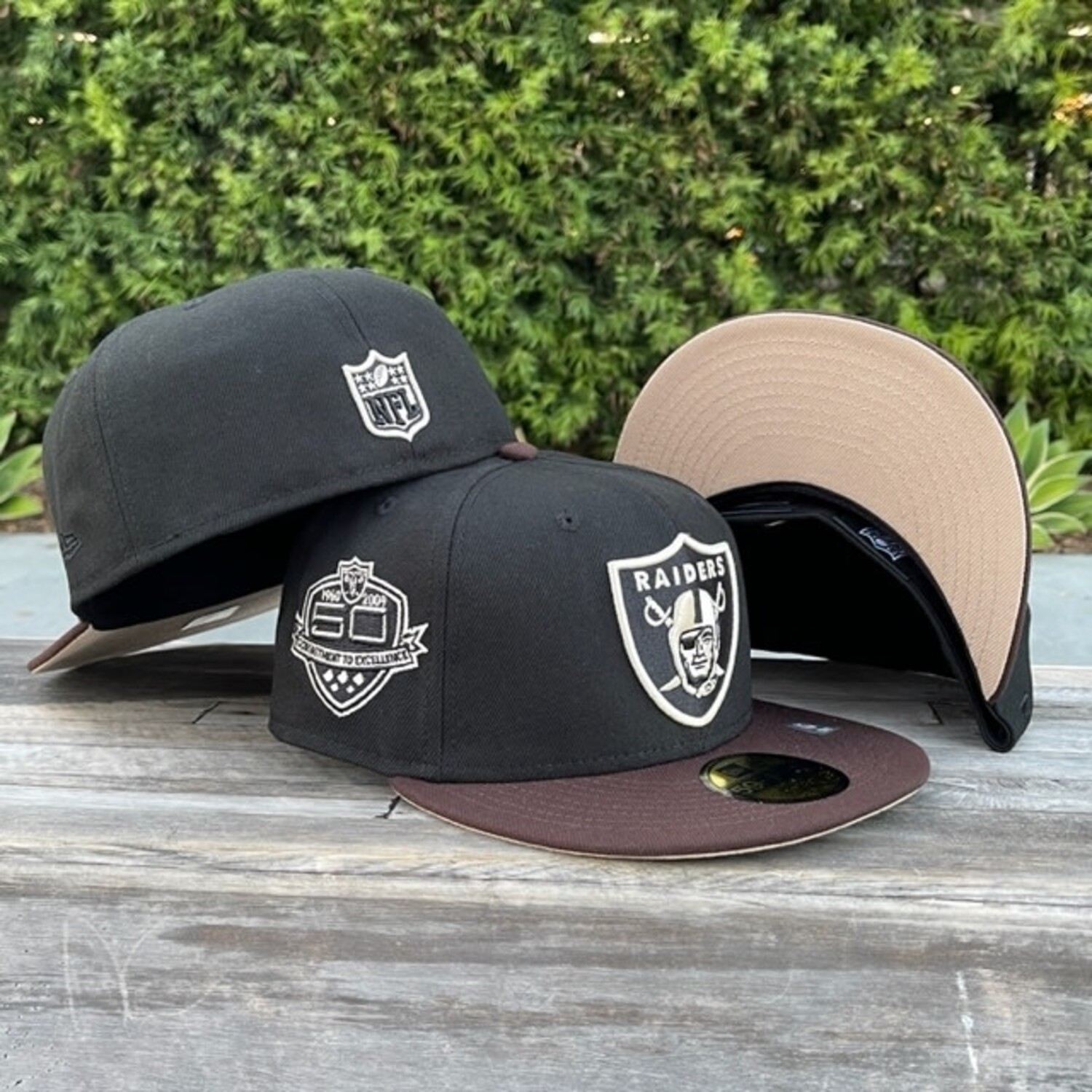 Raiders 50 Years Black Brown The Locker Room of Downey