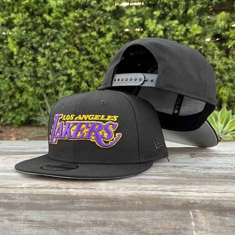 New Era Lakers Wordmark Black Team 950