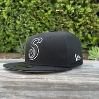 New Era Saraperos S Black White
