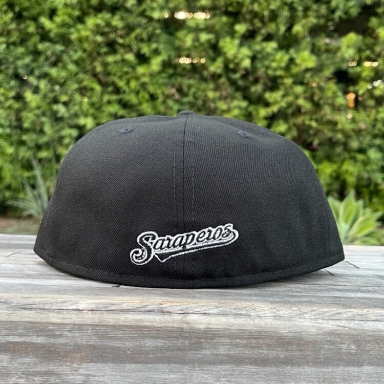 New Era Saraperos S Black White