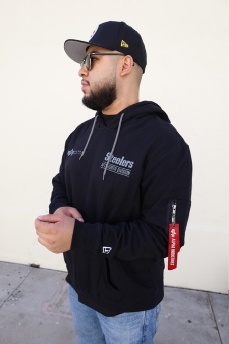 New Era Steelers NE M Alpha P/O Hoodie