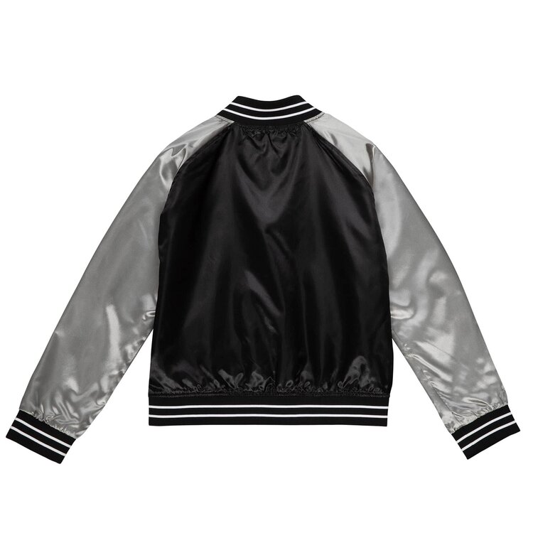 Mitchell and Ness NFL Raiders Women's M&N Satin Jacket 2.0