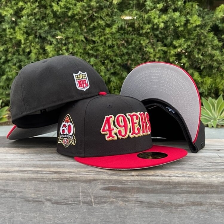 New Era 49ers Retro 60 Black/Red