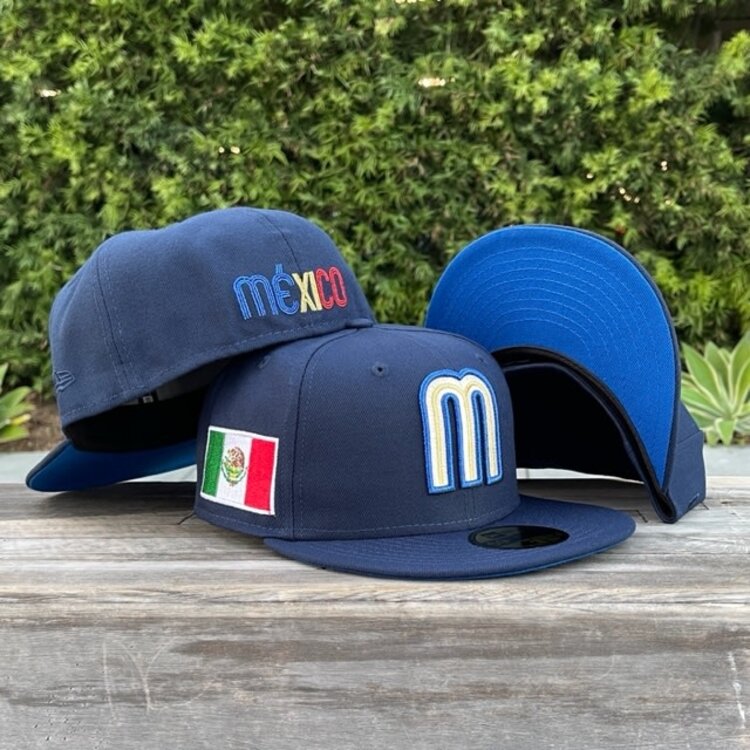 New Era Mexico "M" Dark Blue w/Flag