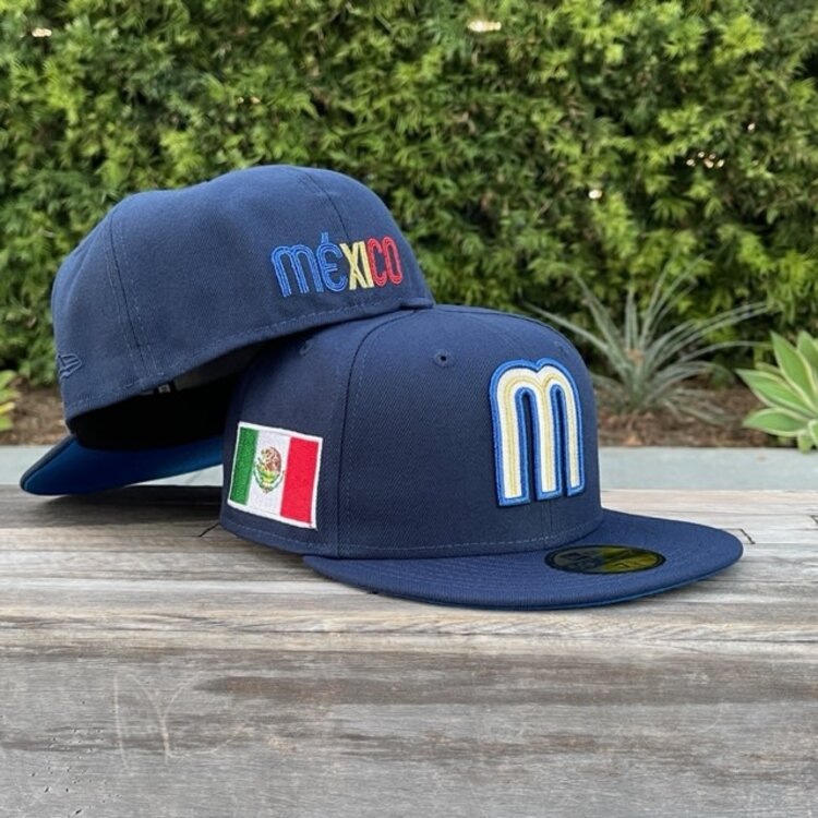 New Era Mexico "M" Dark Blue w/Flag