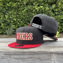 New Era 49ers Retro Block Black/Red 950