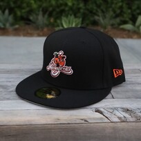 New Era Naranjeros Black Wordmark
