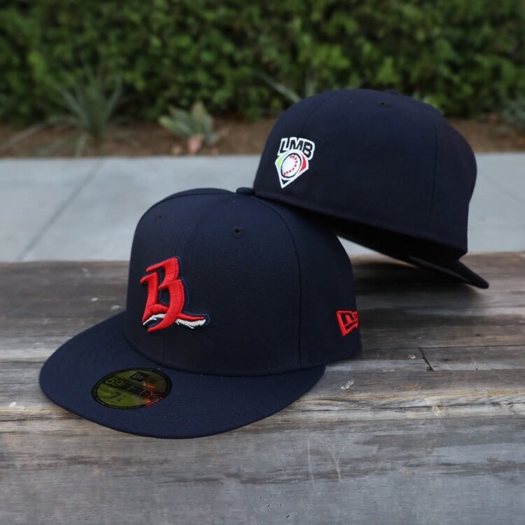 New Era Bravos de Leon Navy Red