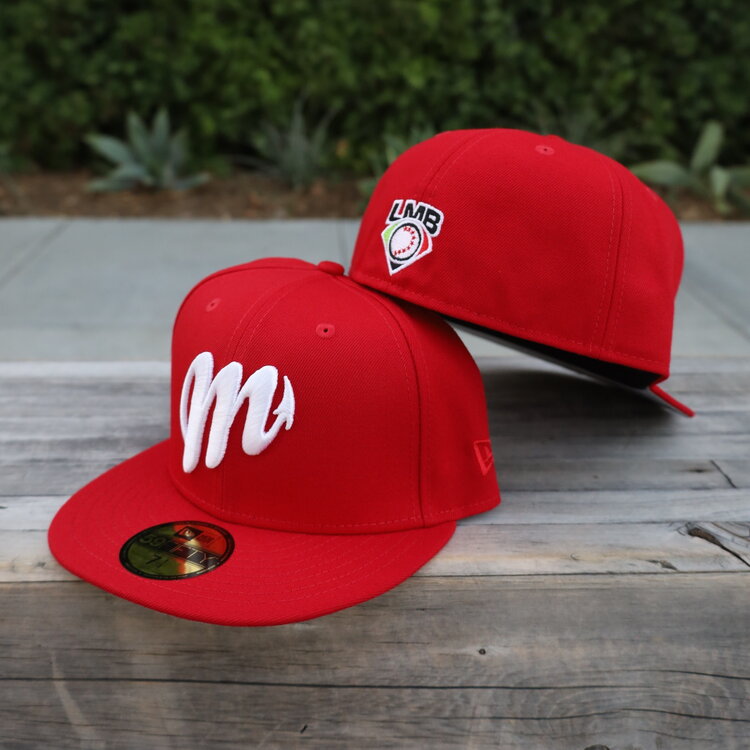 New Era Diablos De Mexico Red White