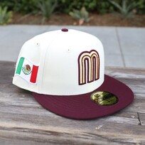 New Era Mexico "M" Ivory/ Maroon