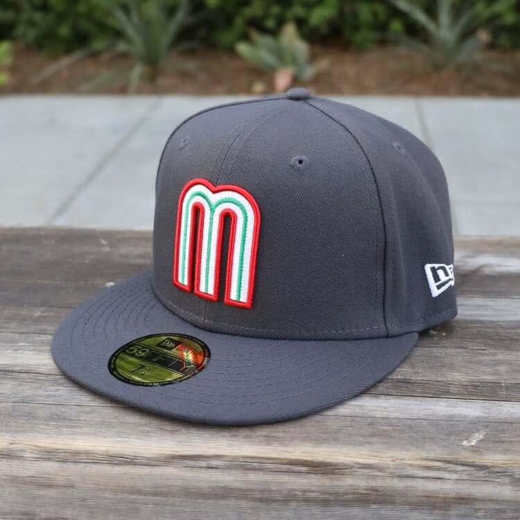 New Era Mexico Graphite "M" w/Flag