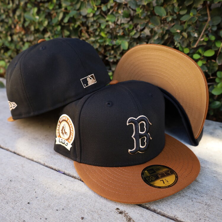 New Era Boston 04WS Black/Peanut