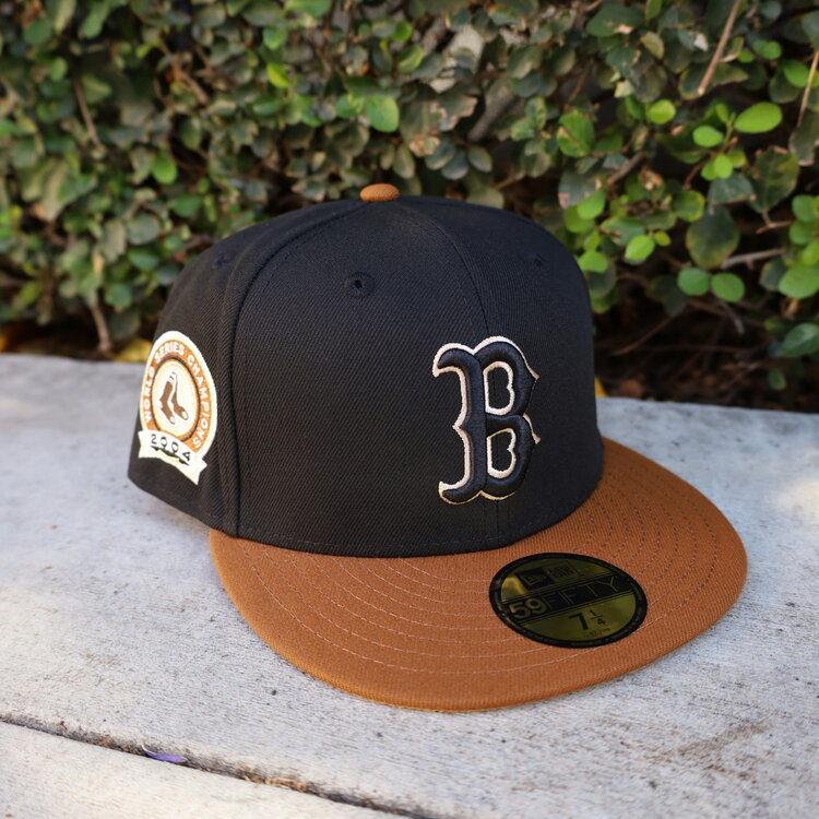 New Era Boston 04WS Black/Peanut