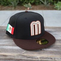 New Era Mexico "M" Black /Brown
