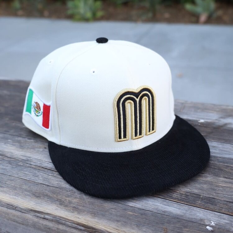 New Era Mexico Ivory/Cord "M" w/Flag