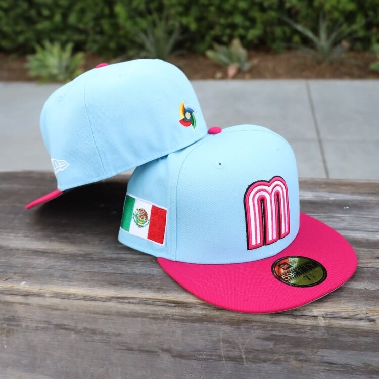 New Era Mexico WBC 2023 Blue/Pink