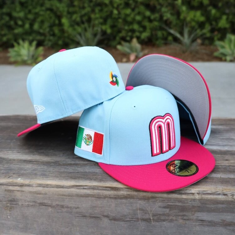 New Era Mexico WBC 2023 Blue/Pink
