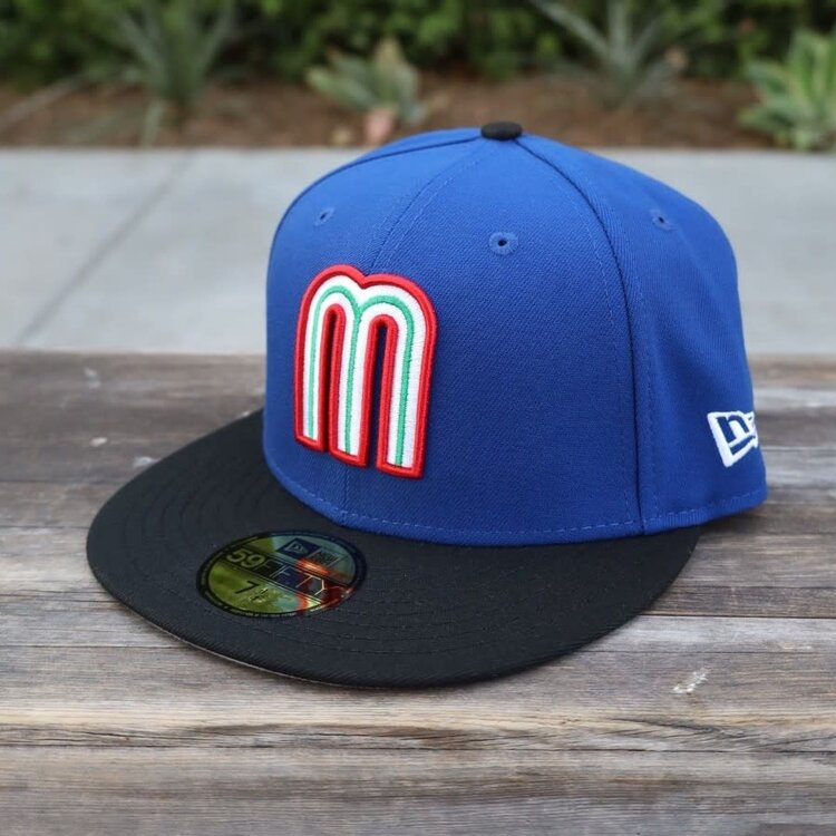 New Era Mexico Royal/Black  "M" w/Flag