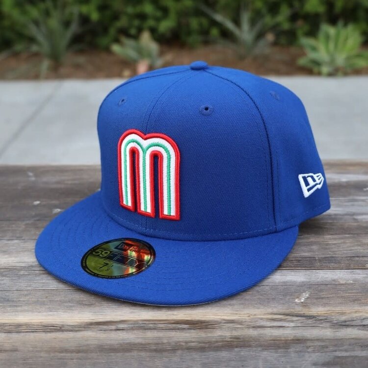 New Era Mexico Royal  "M" w/Flag