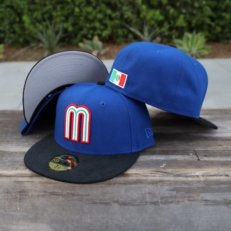 New Era Mexico "M" Royal /Black Cord