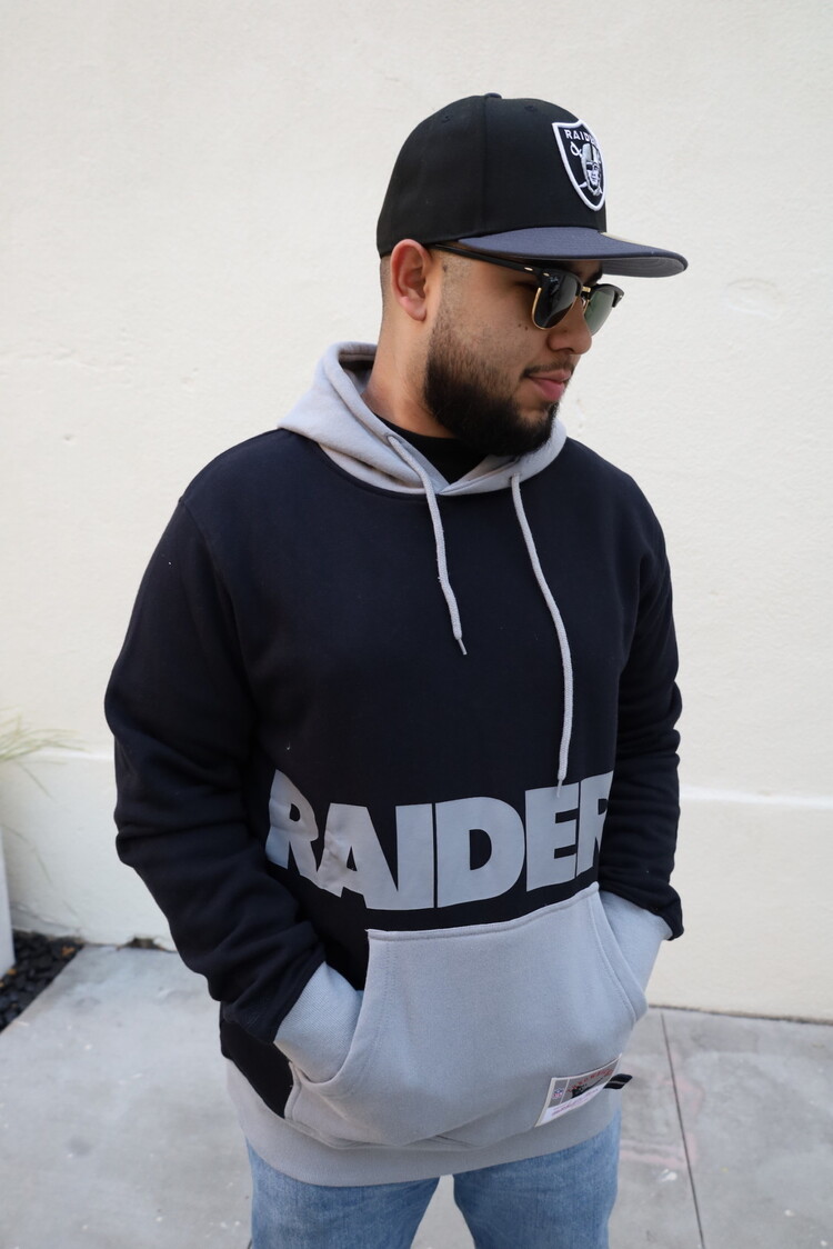 Mitchell and Ness Raiders M&N Men's Big Face 5.0 Hoodie