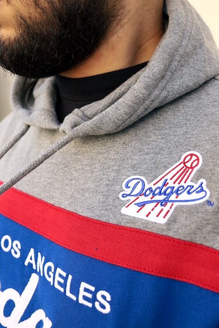 Mitchell and Ness LA Dodgers Mitchell & Ness Head Coach Hoodie