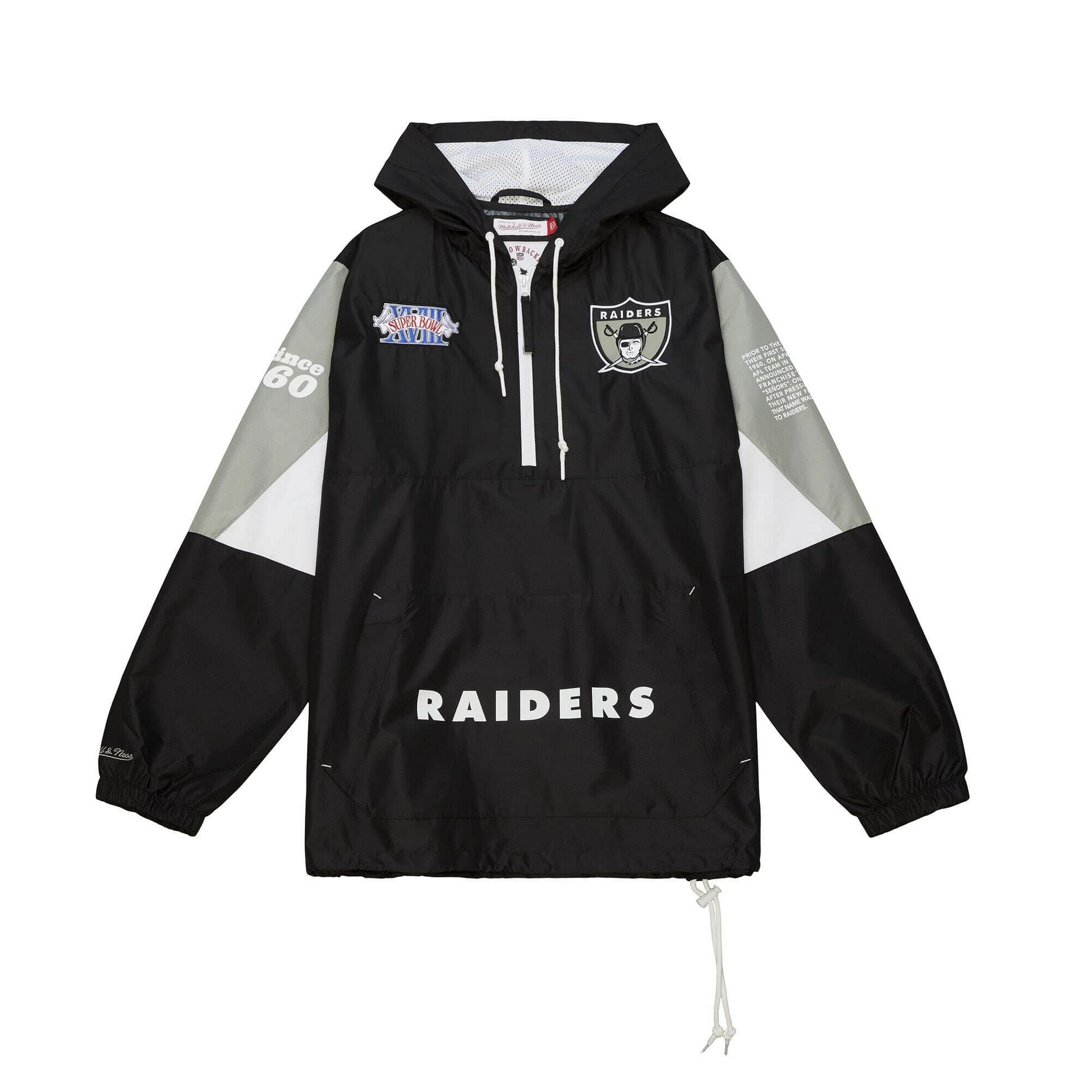 Raiders anorak clearance