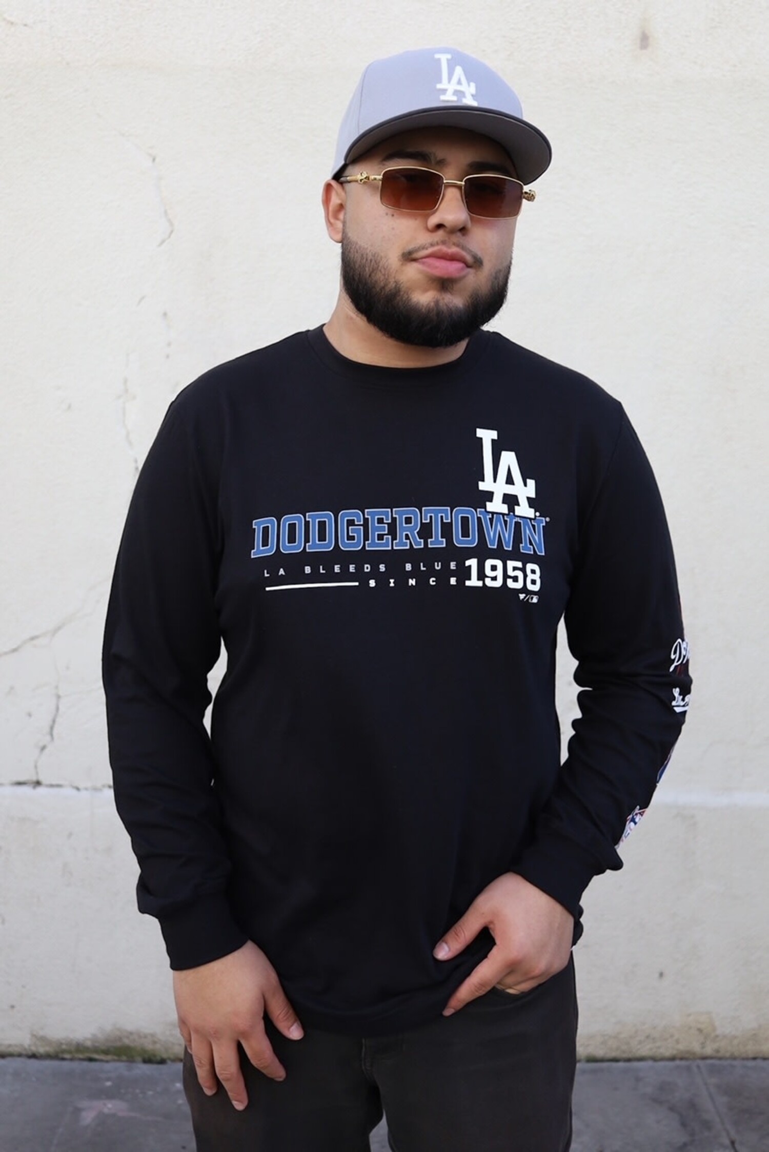 Dodgers M High WHP L/S - The Locker Room of Downey
