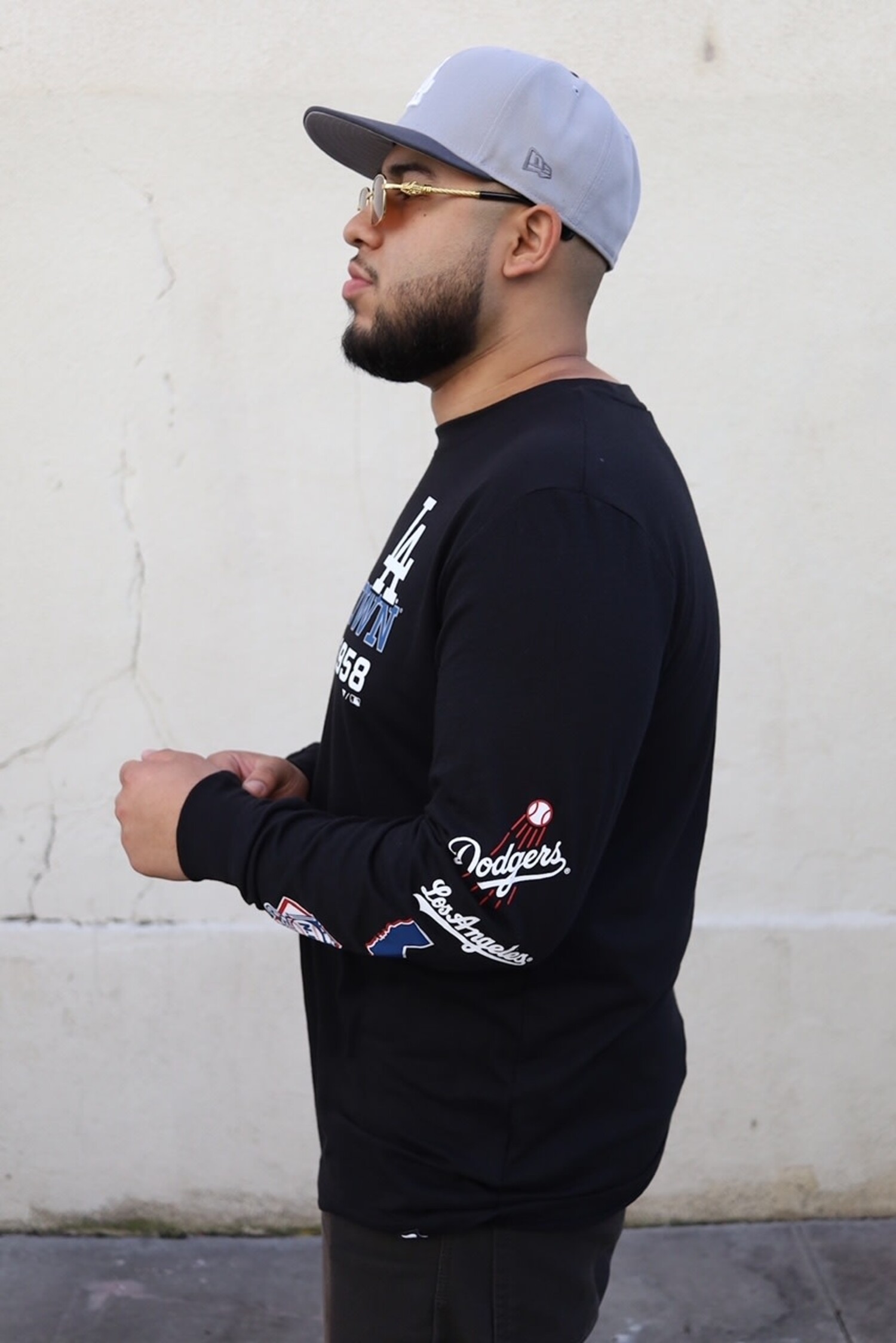 Dodgers M High WHP L/S - The Locker Room of Downey