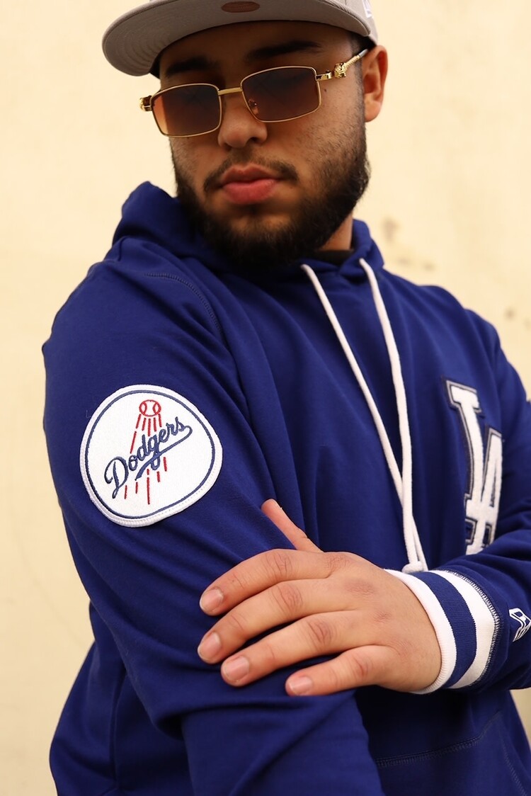 New Era Dodgers NE Men's Logo Select Hoodie Royal